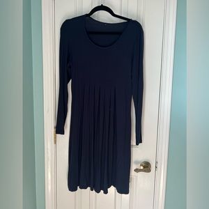 Long sleeve fall tshirt dress